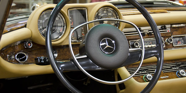 Mercedes-Benz 280se interior restorations